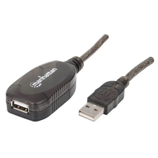 Extensión USB Manhattan 150958 - USB A - Macho a Hembra - 20M - 150958