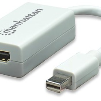 Adaptador Manhattan Mini DisplayPort a HDMI Macho a Hembra Modelo 151399 Adaptador Manhattan Mini DisplayPort a HDMI Macho a Hembra Modelo 151399