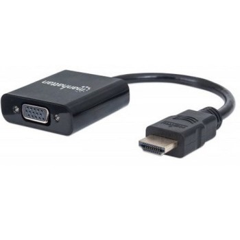 Convertidor Manhattan 151436 - HDMI a VGA - Macho a Hembra - 1080p - 151436