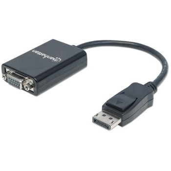 Convertidor Manhattan - DisplayPort Macho - VGA Hembra - 15cm - 151962