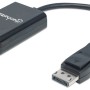 Convertidor Manhattan - DisplayPort Macho - VGA Hembra - 15cm - 151962