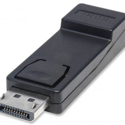 Adaptador Manhattan - DisplayPort Macho a HDMI Hembra - 151993