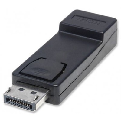 Adaptador Manhattan - DisplayPort Macho a HDMI Hembra - 151993