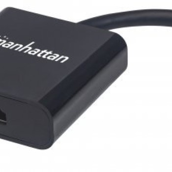 Adaptador Manhattan Mini-DisplayPort a HDMI 4K 60Hz Negro Modelo 152570