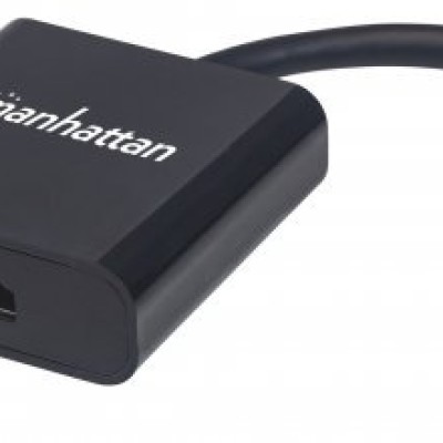 Adaptador Manhattan 152570 - Mini-DisplayPort a HDMI - Negro - 152570