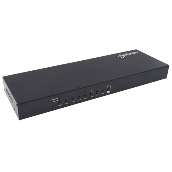 Switch KVM Manhattan 152785 - 8 puertos HDMI - Full HD - 152785