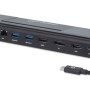 Docking Station Manhattan 153478 - USB 3.2 / USB 2.0 / HDMI / RJ-45 - Negro - 153478