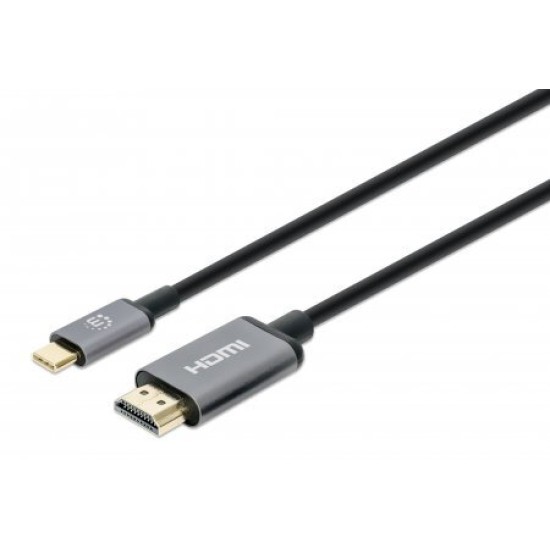Cable Manhattan 153591 - USB-C a HDMI - 1 m - 4K - 153591