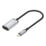 Adaptador Manhattan 153706 - USB-C a HDMI - 15 cm - 4K - 60Hz - 153706