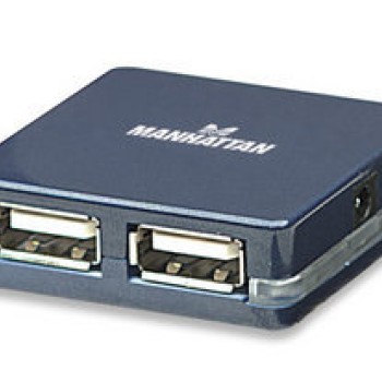 Hub USB Manhattan 4 Puertos USB 3.2 Gen 1 Alta Velocidad Modelo 160605 Hub USB Manhattan 4 Puertos USB 3.2 Gen 1 Alta Velocidad Modelo 160605