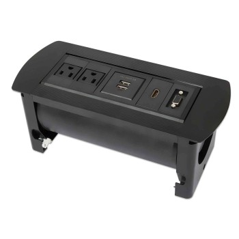 Caja de Conexión Manhattan - 2 Contactos - 2x USB - HDMI -  VGA - 164832