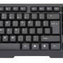 Teclado Manhattan - Alámbrico - USB - Negro - 175708