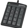 Teclado Numérico Manhattan - USB - Negro - 176354