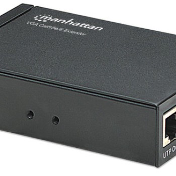 Extensor de Video y Audio Manhattan SVGA hasta 300m - Cable Cat5/5e/6 - Modelo 177344 Extensor de Video y Audio Manhattan SVGA hasta 300m - Cable Cat5/5e/6 - Modelo 177344