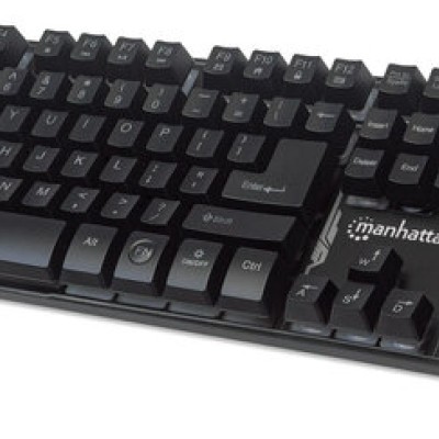 Teclado Gamer Manhattan 178457 - Alámbrico - Multimedia - LED - 178457