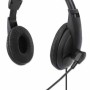 Diadema Manhattan 179843 - Alámbrico - USB - Micrófono - Negro - 179843