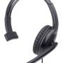Diadema Manhattan179874 - Alámbricos - USB-A - 1,5 Mts - Negro - 179874