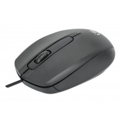 Mouse Manhattan 190190 - Alámbrico - USB - 190190