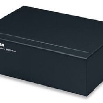 Divisor de Video Manhattan 4 Puertos VGA SVGA Multisync Negro Modelo 207348 Divisor de Video Manhattan 4 Puertos VGA SVGA Multisync Negro Modelo 207348