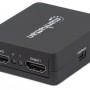 Divisor de Vídeo Manhattan - HDMI - 1080p - 2 Puertos - Duplicador - Alimenta VIA USB - 207652