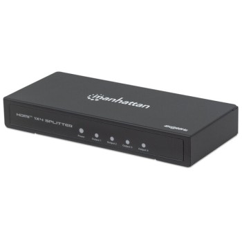 Video Splitter Manhattan 207805 - 4 Puertos HDMI - 4K - 60Hz - 207805