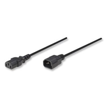 Cable de Alimentación Manhattan - Monitor a CPU - 1.8 m - 301152