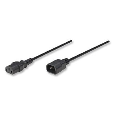 Cable de Alimentación Manhattan - Monitor a CPU - 1.8 m - 301152