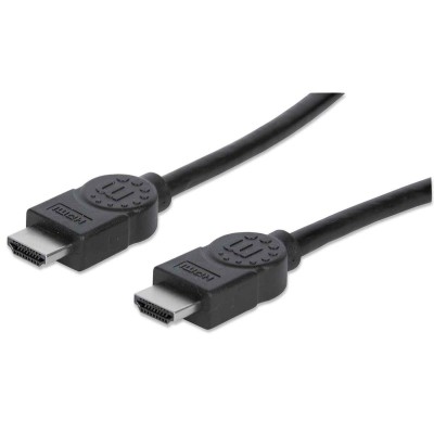 Cable HDMI Manhattan - Macho/Macho - 3m - Negro - En Bolsa - 306126 Cable HDMI Manhattan - Macho/Macho - 3m - Negro - En Bolsa - 306126