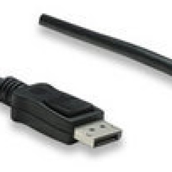 Cable DisplayPort Manhattan 3 metros Negro Resolución 4K Modelo 307093