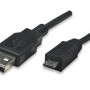 Cable USB 307161 Manhattan - USB 2.0 - A-micro B - 1m - Negro - 307161
