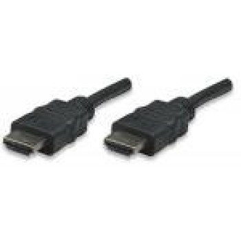 Cable de Video Manhattan 308441 - HDMI Macho a Macho - Negro - 7.5 Metros - 308441