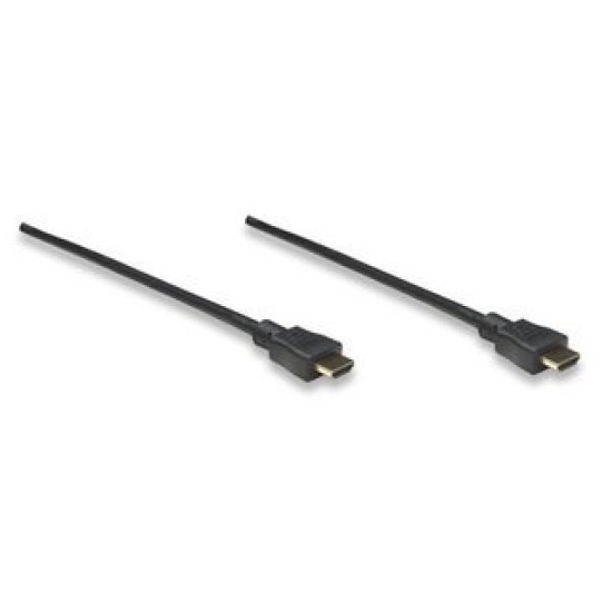 Cable HDMI Manhattan de Alta Velocidad - Macho/Macho - 22.5m - Bulk - 308458