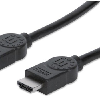 Cable HDMI Manhattan 1m Negro 4K Ultra HD 308816 Cable HDMI Manhattan 1m Negro 4K Ultra HD 308816