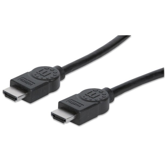 Cable HDMI Manhattan 308816 - 1m - Negro - 308816