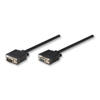 Cable de Video Manhattan 309011 - HD15 - Macho a Hembra - Para monitor SVGA - 1.8M - 309011