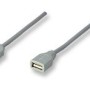 Cable de Extensión Manhattan USB - 3Mts - Gris - 317238