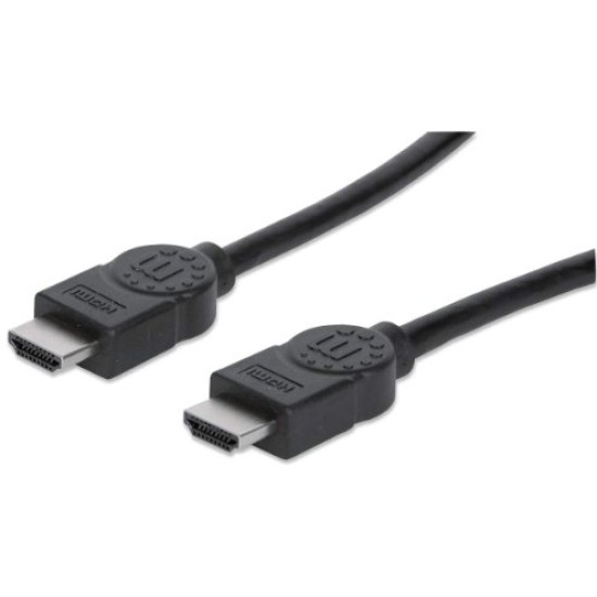 Cable HDMI Manhattan 322539 - HDMI - 10M - Macho - Negro - 322539