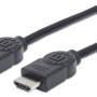 Cable de Video Manhattan 323239 - HDMI - Macho a Macho - 5M - 323239
