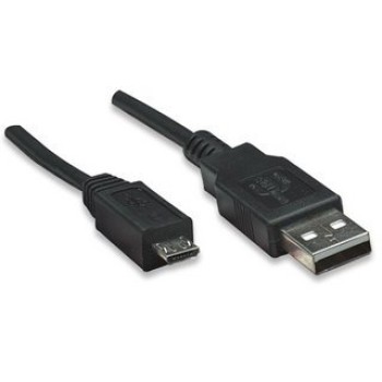 Cable USB Manhattan 325677 - USB a Micro USB - 50 cm - 325677