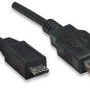 Cable USB Manhattan 325677 - USB a Micro USB - 50 cm - 325677