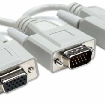 Cable Y VGA Manhattan HD15 Macho a 2x HD15 Hembra - 15 cm - Modelo 328302 Cable Y VGA Manhattan HD15 Macho a 2x HD15 Hembra - 15 cm - Modelo 328302