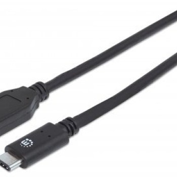 Cable USB Manhattan USB-A a USB-C 1m Negro 353373 - USB 3.2 Gen 2 Cable USB Manhattan USB-A a USB-C 1m Negro 353373 - USB 3.2 Gen 2