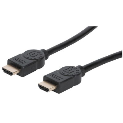 Cable HDMI Manhattan 354080 - Ultra Alta Velocidad - 2 Mts - Macho a Macho - Negro - 354080 Cable HDMI Manhattan 354080 - Ultra Alta Velocidad - 2 Mts - Macho a Macho - Negro - 354080