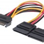 Cable de Corriente Manhattan 354554  - 1 Macho a 2 Hembras - 354554