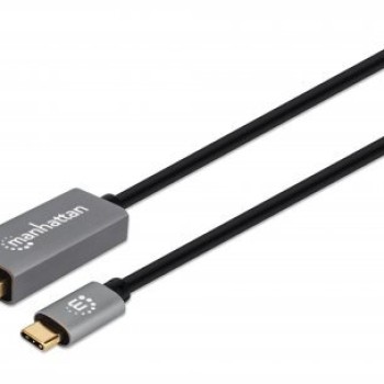 Cable de Video Manhattan USB-C a DisplayPort 8K 60Hz 2 Metros Modelo 354844 Cable de Video Manhattan USB-C a DisplayPort 8K 60Hz 2 Metros Modelo 354844