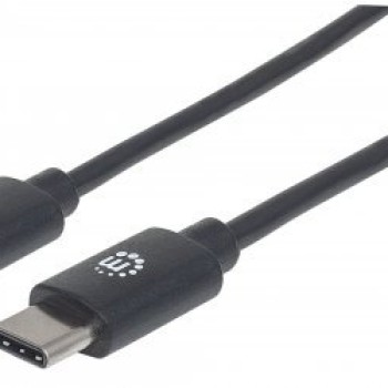 Cable USB-C Manhattan 2 Metros Negro Modelo 354875