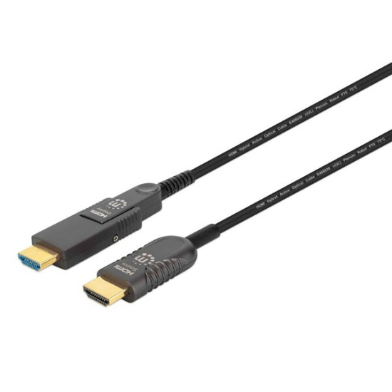Cable Manhattan 355193 - HDMI a HDMI/Micro HDMI - 30m - Negro - 355193