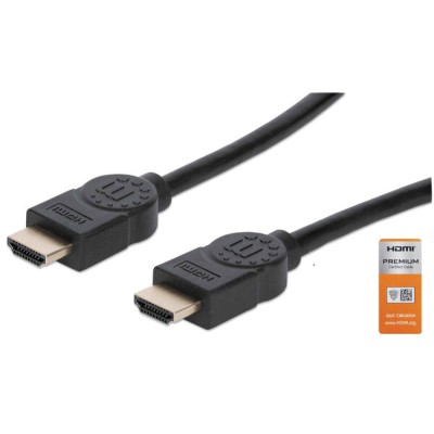 Cable de Video Manhattan 355353 - HDMI - 3M - 4K - 60Hz - 355353
