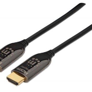 Cable HDMI Manhattan 30 metros 4K Ultra HD 2.0 Modelo 355438 Negro