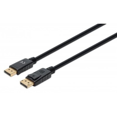 Cable DisplayPort Manhattan 355568 - 1m - Negro - 355568 Cable DisplayPort Manhattan 355568 - 1m - Negro - 355568